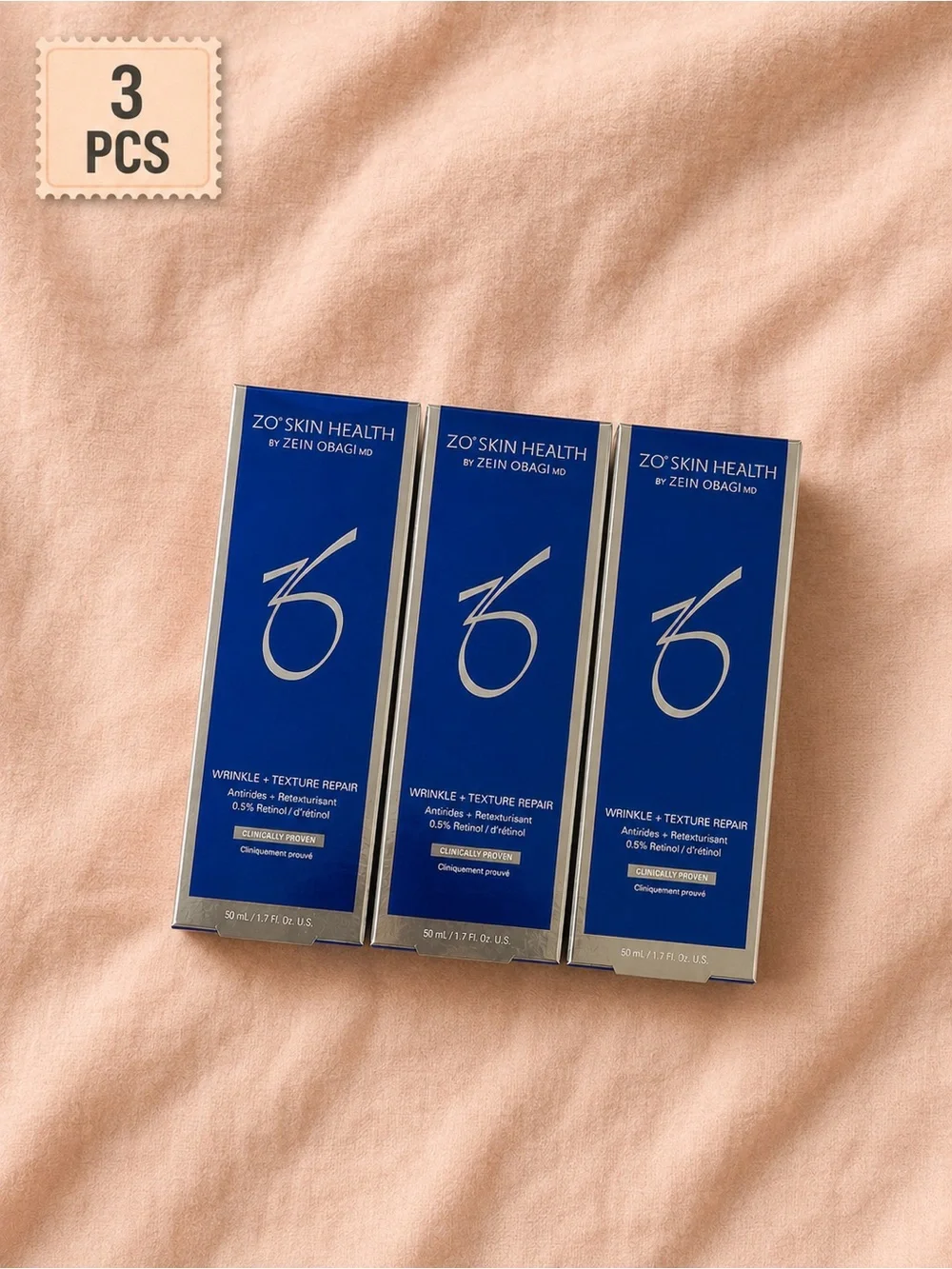 ZO® Skin Health Wrinkle + Texture Repair Cream - Blue (3 Pack)